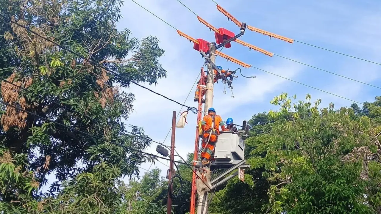 PLN Imbau Warga Pasang Bendera HUT RI Aman dari Jaringan Listrik
