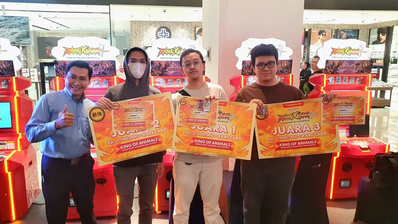 Timezone Luncurkan Animal Kaiser+ Versi 2, Hadirkan 76 Mesin Baru di 41 Lokasi Se-Indonesia