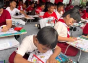 Pertamina Enduro Ajak Siswa SD Mewarnai, Pemenang Bisa Nonton MotoGP Mandalika
