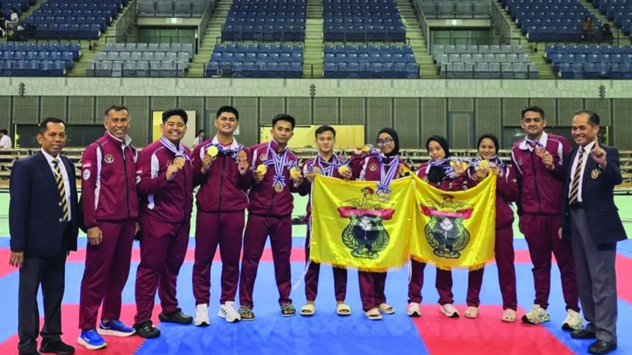 Gojukai Indonesia Raih Juara 2 Dunia di Jepang, Lampaui Target Medali