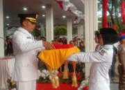 Upacara Penurunan Bendera Merah Putih di Jeneponto Berjalan Hikmat, Jadi Irup Wakil Bupati Islam Iskandar