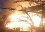 Kebakaran Hanguskan Satu Rumah di Biringkanayya, Lima Jiwa Terdampak