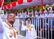 Gubernur Sulsel Luncurkan Sejumlah Program Strtegis Saat Pimpin Upacara HUT RI ke-80