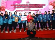 Bhayangkari Polsek Manggala Raih Juara II Turnamen Voli se-Cabang Kota Besar Makassar