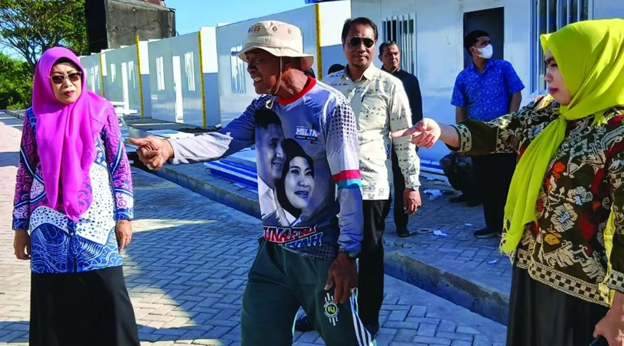 Kadis Pertanahan Makassar Tinjau Lahan Rencana Pembangunan Asrama Nayla di Untia