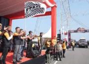Wali Kota Makassar Bersama Gubernur dan Kapolda Sulsel, Lepas Peserta Merdeka Off Road Peduli IV