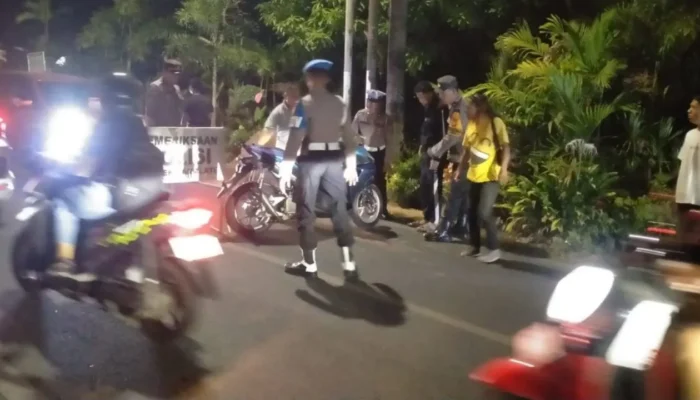 Ganggu Ketertiban, 7 Motor Berknalpot Brong Kena Razia Polisi di Tamalate