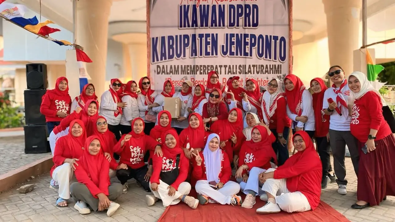 Tumbuhkan Semangat Patriotisme, Ikawan DPRD Jeneponto Gelar Berbagai Lomba di HUT RI ke-80 