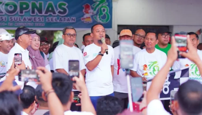 Jalan Sehat Anti Mager bersama Gubernur Sulsel Dipadati Ribuan Masyarakat Jeneponto