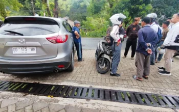 Pelajar SMKN 2 Maros Ugal-ugalan, Warga Bantimurung Resah dan Mobil Ringsek Ditabrak