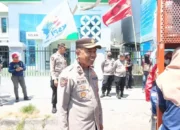 Kapolsek Makassar Kawal Aksi Buruh di Kantor BPJS Berjalan Damai