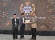 Bupati Pangkep Terima Baznas Award 2025 Kategori Kepala Daerah Pendukung Gerakan Zakat