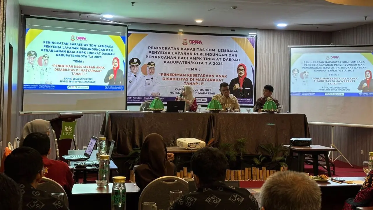 Pendidikan Inklusif Jadi Kunci Kesetaraan Anak Disabilitas, DPPPA Makassar Gelar Edukasi Penanganan ABK