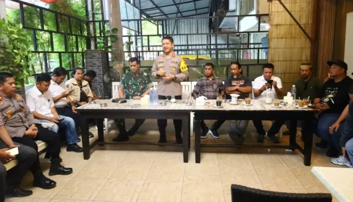 Polrestabes Makassar Konsolidasi dengan TNI, Ormas, dan Media Jaga Kondusifitas Kota