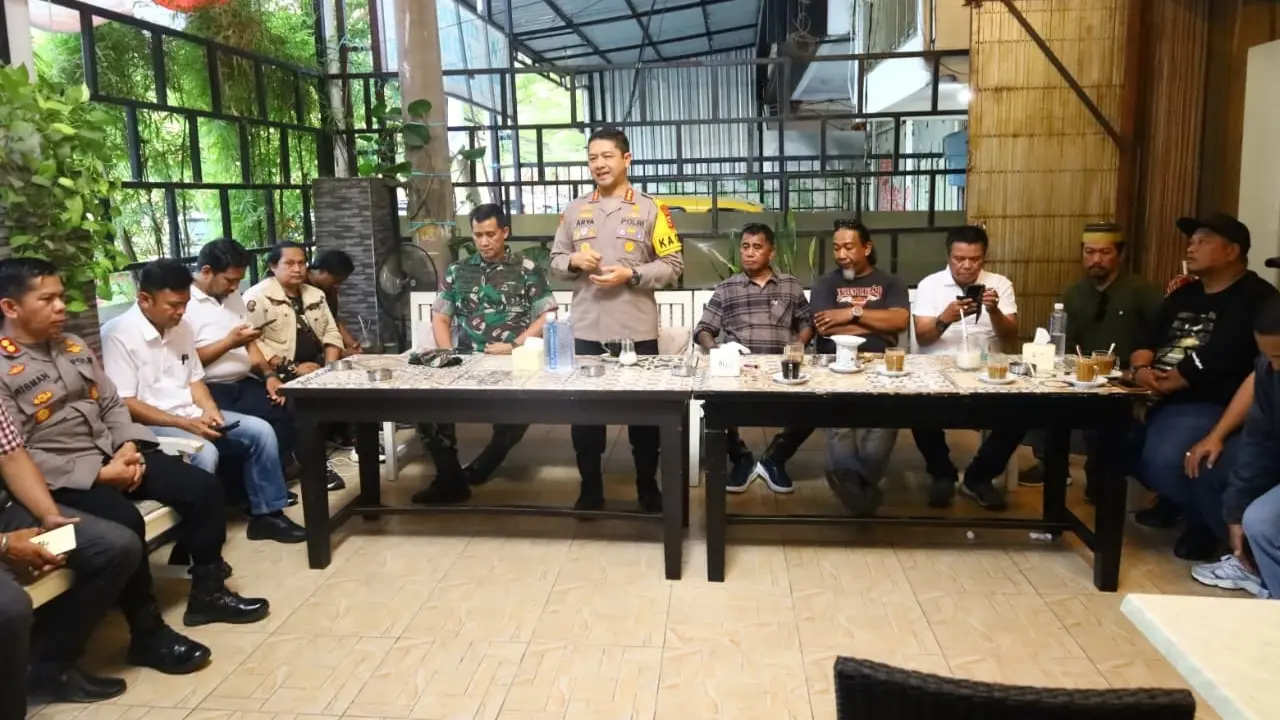 Kapolrestabes dan Dandim 1408 Rangkul Ormas, Jaga Kondusivitas Makassar