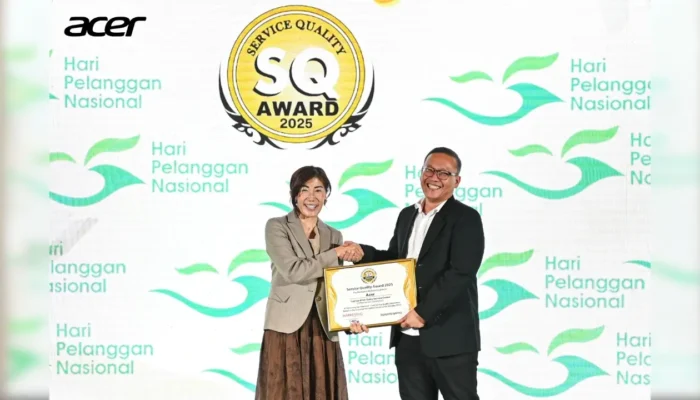 Acer Indonesia Kembali Sabet Service Quality Award 2025, Bukti Konsistensi Layanan Purna Jual