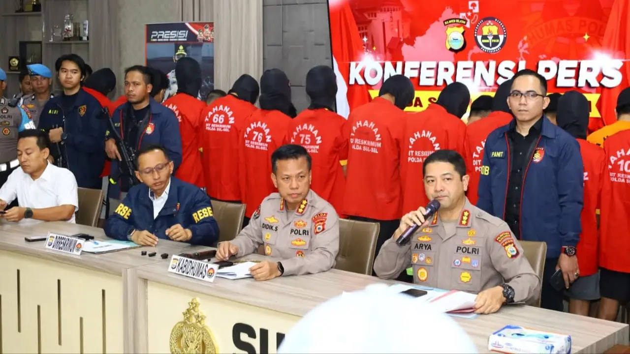 Polda Sulsel Tetapkan 29 Tersangka Kasus Pembakaran Kantor DPRD Sulsel dan Kota Makassar