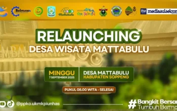 Tim Sipatokkong UKM KPI Unhas Siapkan Relaunching Desa Wisata Mattabulu