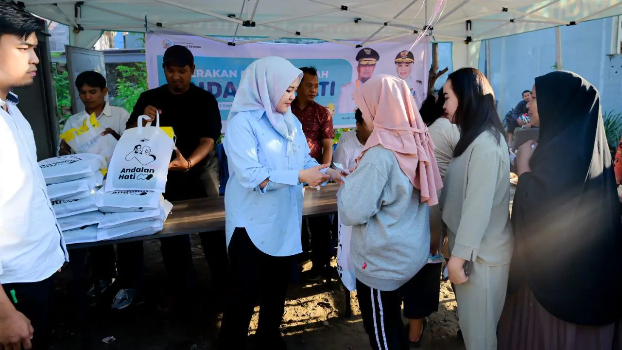 Beras Murah Andalan Hati di Tamalanrea Diserbu Warga, Ratusan Karung Ludes dalam 2 Jam