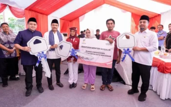 Mensos dan Gubernur Sulsel Resmikan Rumah Layak Huni untuk Warga Kurang Mampu di Makassar