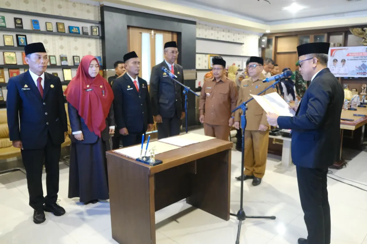Lantik 4 Pejabat Pimpinan Tinggi Pratama, Ini Pesan Bupati Jeneponto