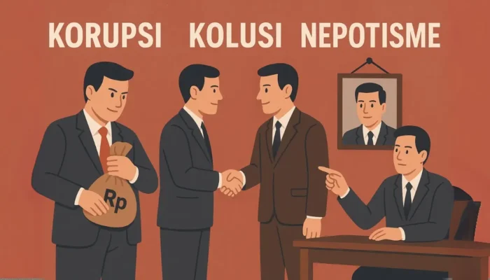 Kenali Korupsi, Kolusi, dan Nepotisme: Musuh Besar yang Diam-Diam Merugikan Kita