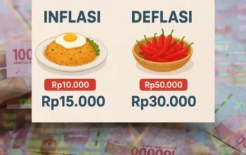 Inflasi vs Deflasi: Bedanya Apa? Ini Contoh Sederhananya!