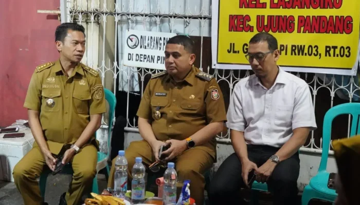 Aktifkan Kembali Ronda Malam, Wali Kota dan Camat Ujung Pandang Kompak Dukung Satkamling