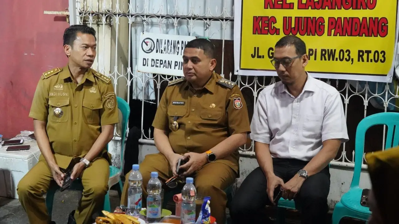 Aktifkan Kembali Ronda Malam, Wali Kota dan Camat Ujung Pandang Kompak Dukung Satkamling