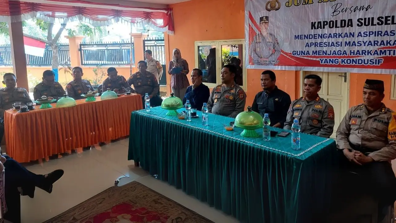 Turun Langsung Temui Warga, AKBP Andi Kumara Serap Aspirasi Lewat Program Jum’at Curhat di Manggala