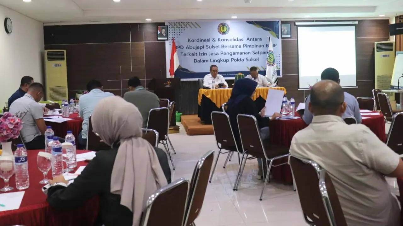 Biaya Izin Satpam Tembus Rp70 Juta, Rakor ABUJAPI Sulsel Putuskan Batas Resmi Rp10 Juta