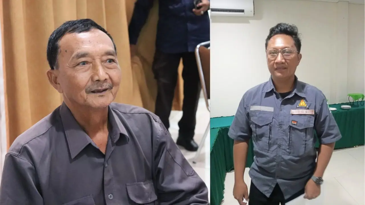 Siswanto dan Ridho Manager PT Adhi Guna Sorowako