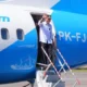 Gubernur Sulsel Resmikan Penerbangan Perdana Fly Jaya Airlines Rute Makassar–Bone