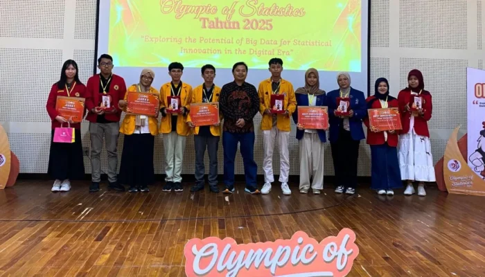 UNM Resmi Tutup Olympic of Statistics 2025, Mahasiswa dari Berbagai Kampus Raih Prestasi