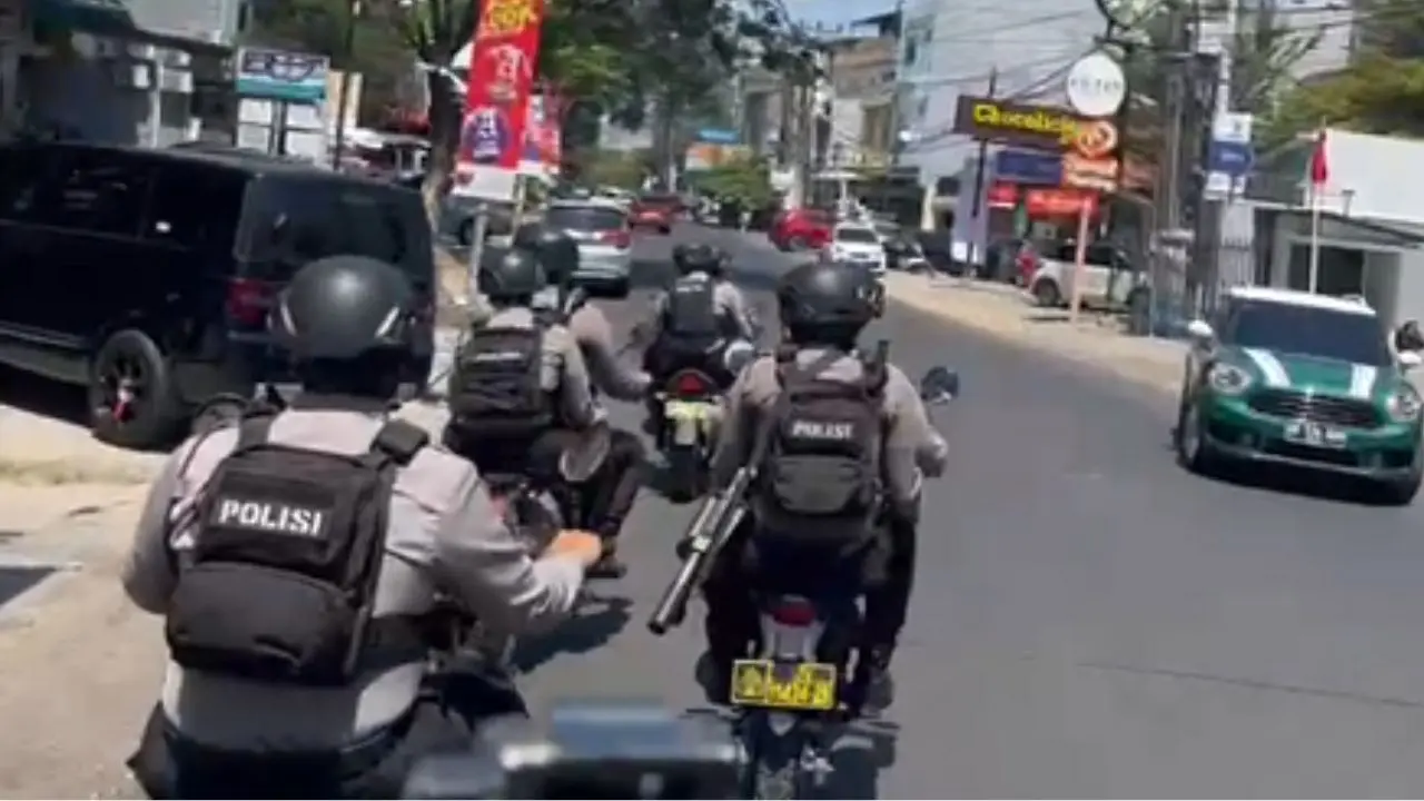 Patroli Presisi Polrestabes Redam Aksi Kriminal dari Lorong hingga Jalan Raya di Makassar