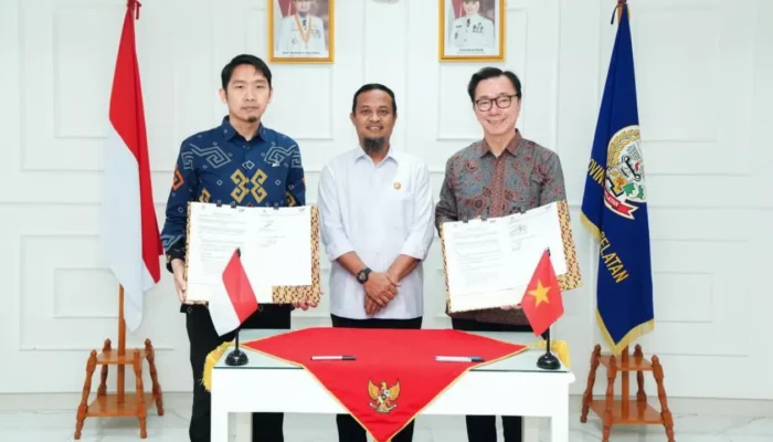 BUMD Sulsel dan Vingroup Tandatangani MoU Pengembangan PLTS
