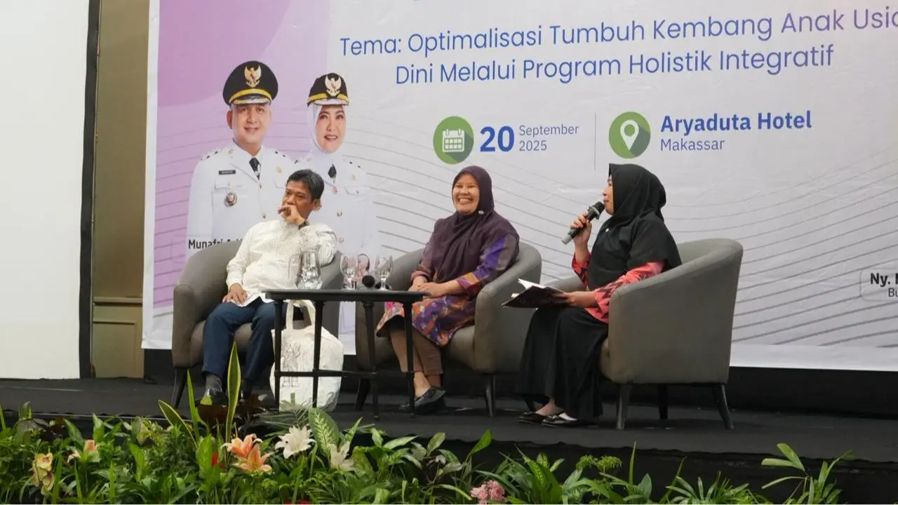 Optimalisasi Tumbuh Kembang Anak, Bunda PAUD Makassar Gaungkan PAUD Holistik Integratif