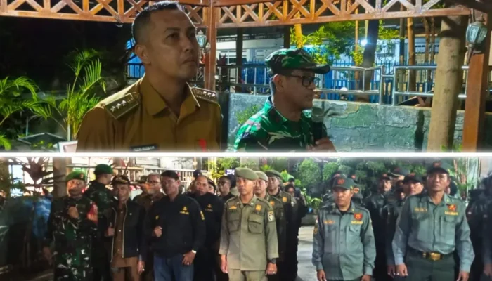 Camat dan Danramil Pimpin Patroli Bersama, Situasi Makassar Aman Terkendali