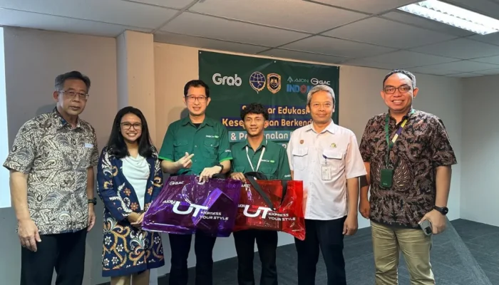 AION Peduli Keselamatan: Kolaborasi GAC AION dan Grab Sejalan Program Kemenhub