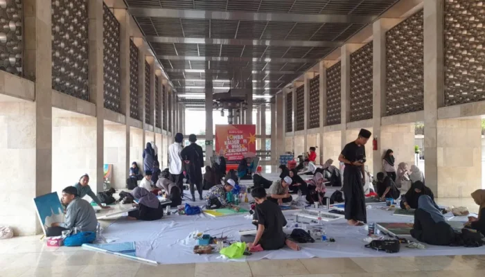 Peserta Difabel Jadi Sorotan dalam Lomba Kaligrafi Masjid Istiqlal
