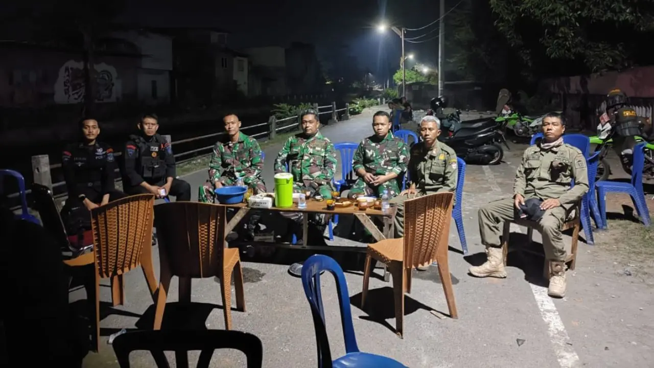 Satpol PP, TNI, dan Polri Dirikan Posko di Tallo Redam Tawuran