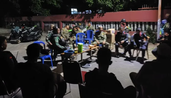 Satpol PP, TNI, dan Polri Dirikan Posko di Tallo Redam Tawuran