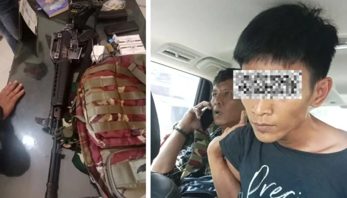 Oknum TNI Bersenjata Api Gegerkan Kantor BRI Gowa, Diduga Terlilit Pinjol