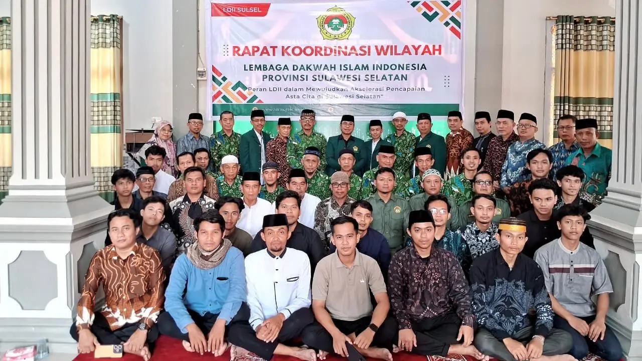 Rakorwil LDII Sulsel: Sinergi untuk Indonesia Sehat, Cerdas, dan Berkarakter