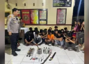 Polsek Manggala Amankan Puluhan Remaja Pesta Miras di Tamangapa Raya