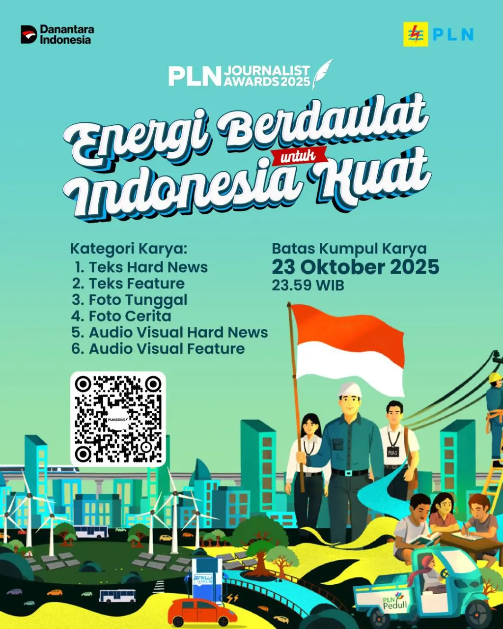 PLN Journalist Awards 2025 Resmi Dibuka, Tantang Pewarta Angkat Isu Energi Berdaulat