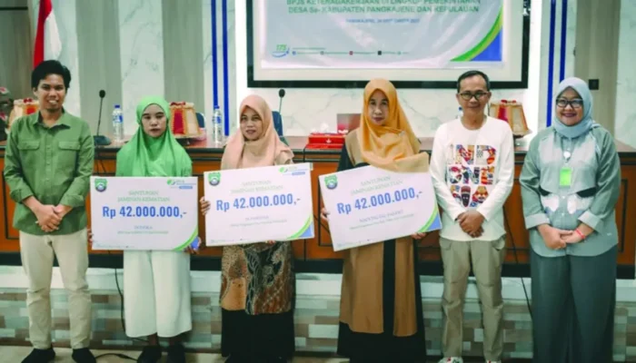 DPMD dan BPJS Ketenagakerjaan Monev Kepesertaan Pekerja Rentan Desa di Pangkep