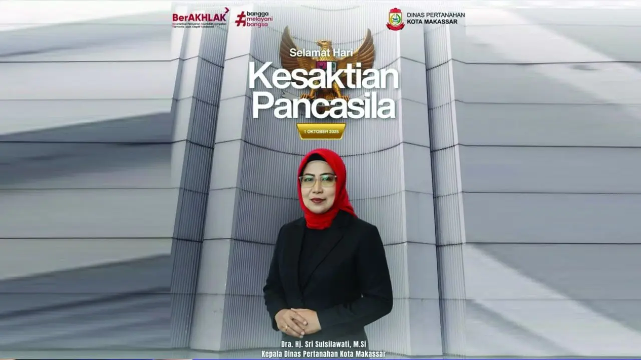 Kadis Pertanahan Makassar Ajak Jadikan Pancasila Pedoman Tata Kelola Pertanahan