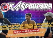 Merawat Bisnis Keluarga Lewat Konstitusi, Taufik Haris Rahmat Ungkap Kunci Sukses CV. Rahmat di Podcast Orang Bicara