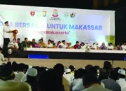 DPRD Makassar Hadiri Doa Bersama Lintas Agama untuk Kota Mulia